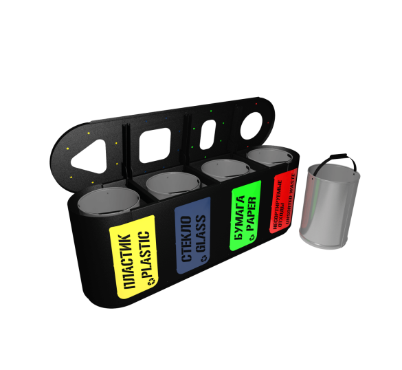 Урна для раздельного сбора мусора 